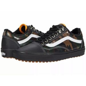 New Vans Old Skool Mte Black Camo Sneaker